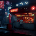Cyberpunk Tokyo Ramen